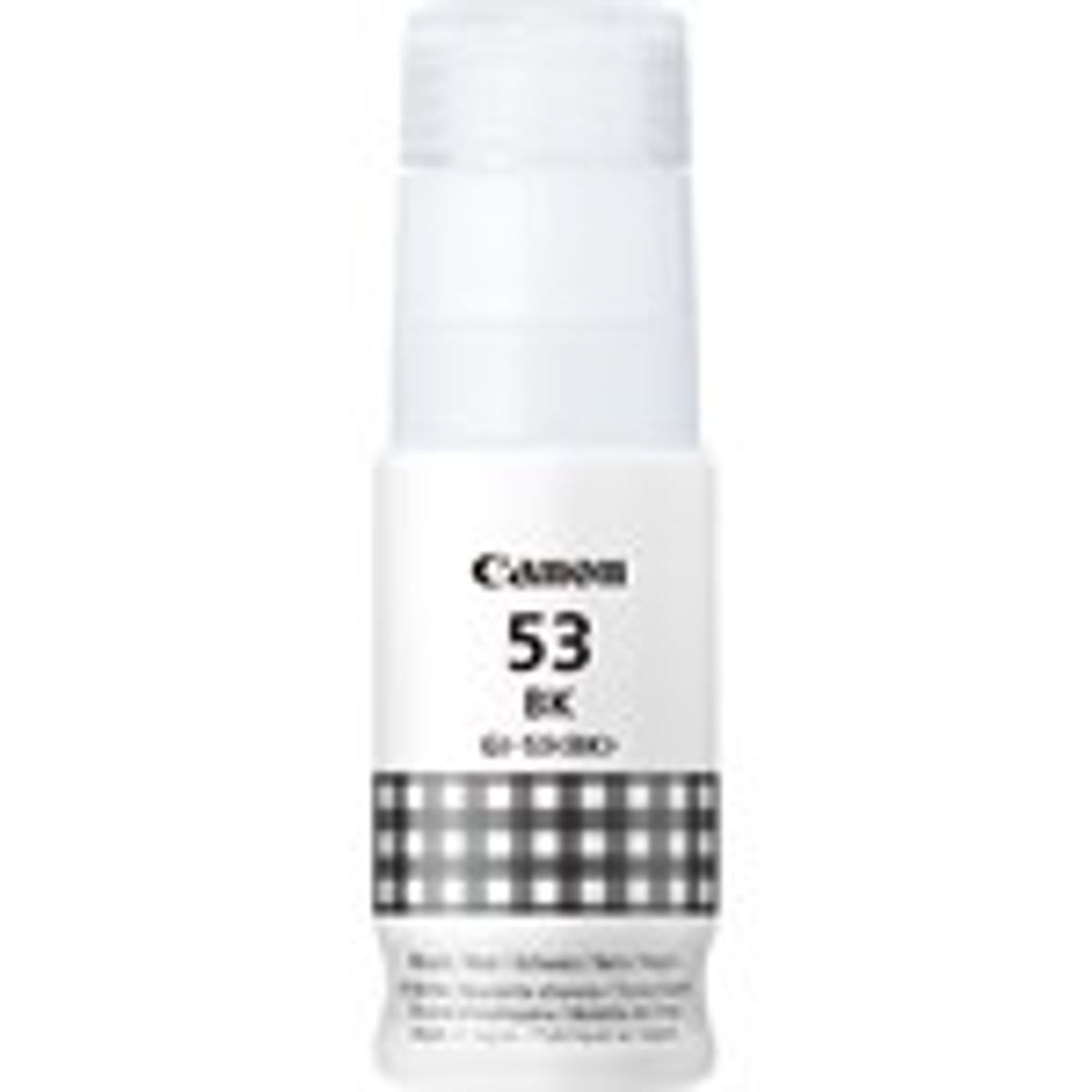 Sort blæk - Canon GI-53BK - 60 ml.