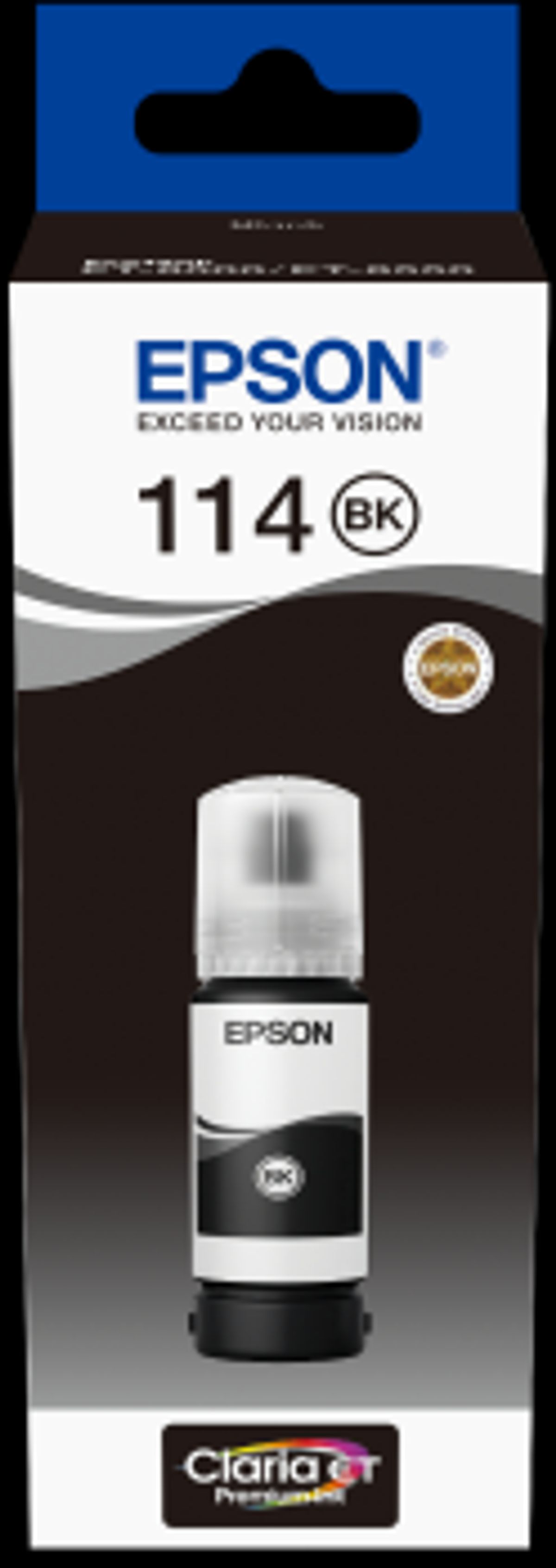 Sort blæk - Epson - T07A140 - 70ml.