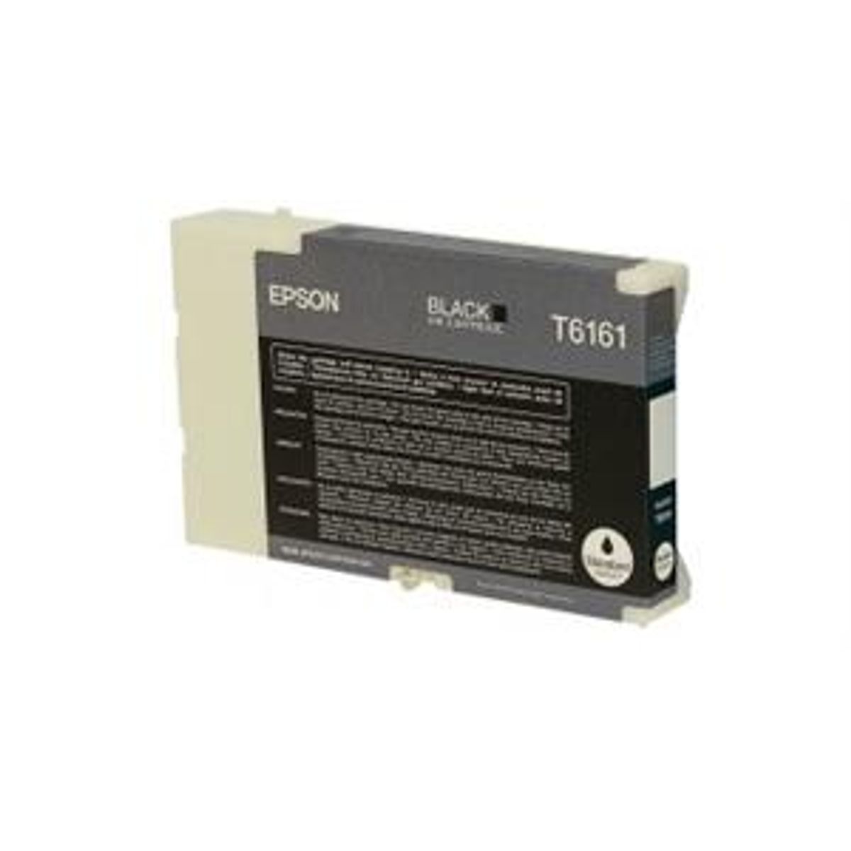 Sort blækpatron - Epson T616100 - 3.000 sider