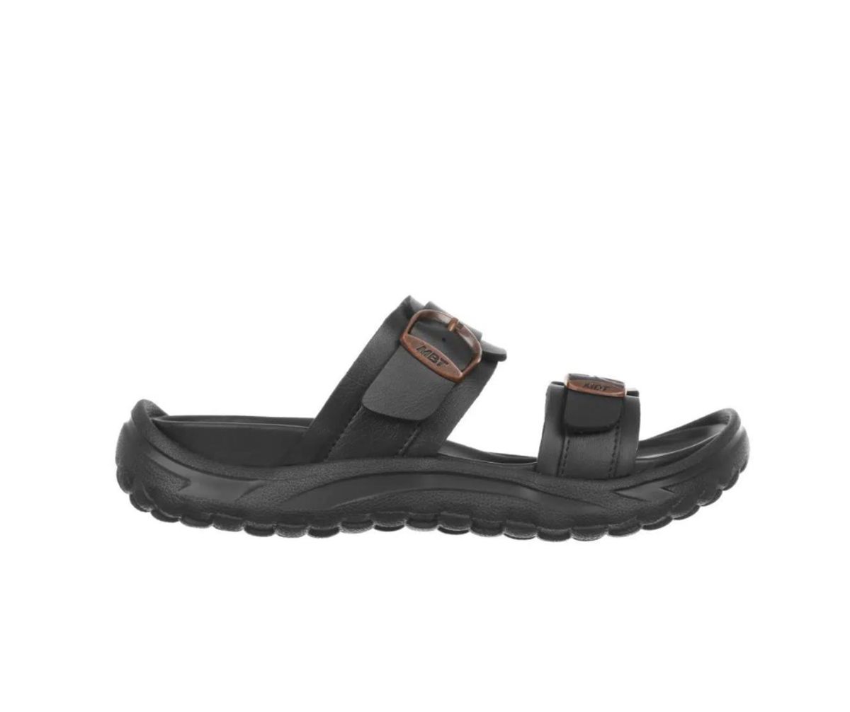 Sort dame slip in sandal fra MBT med ergonomisk fodseng - 38