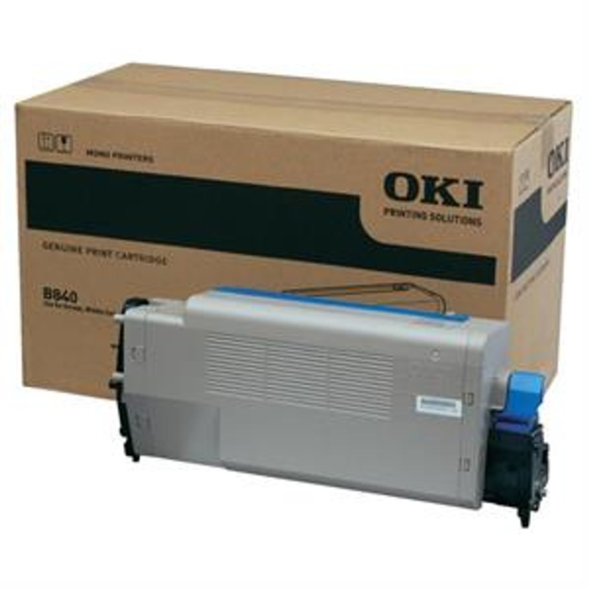 Sort lasertoner 840 - OKI - 20.000 sider