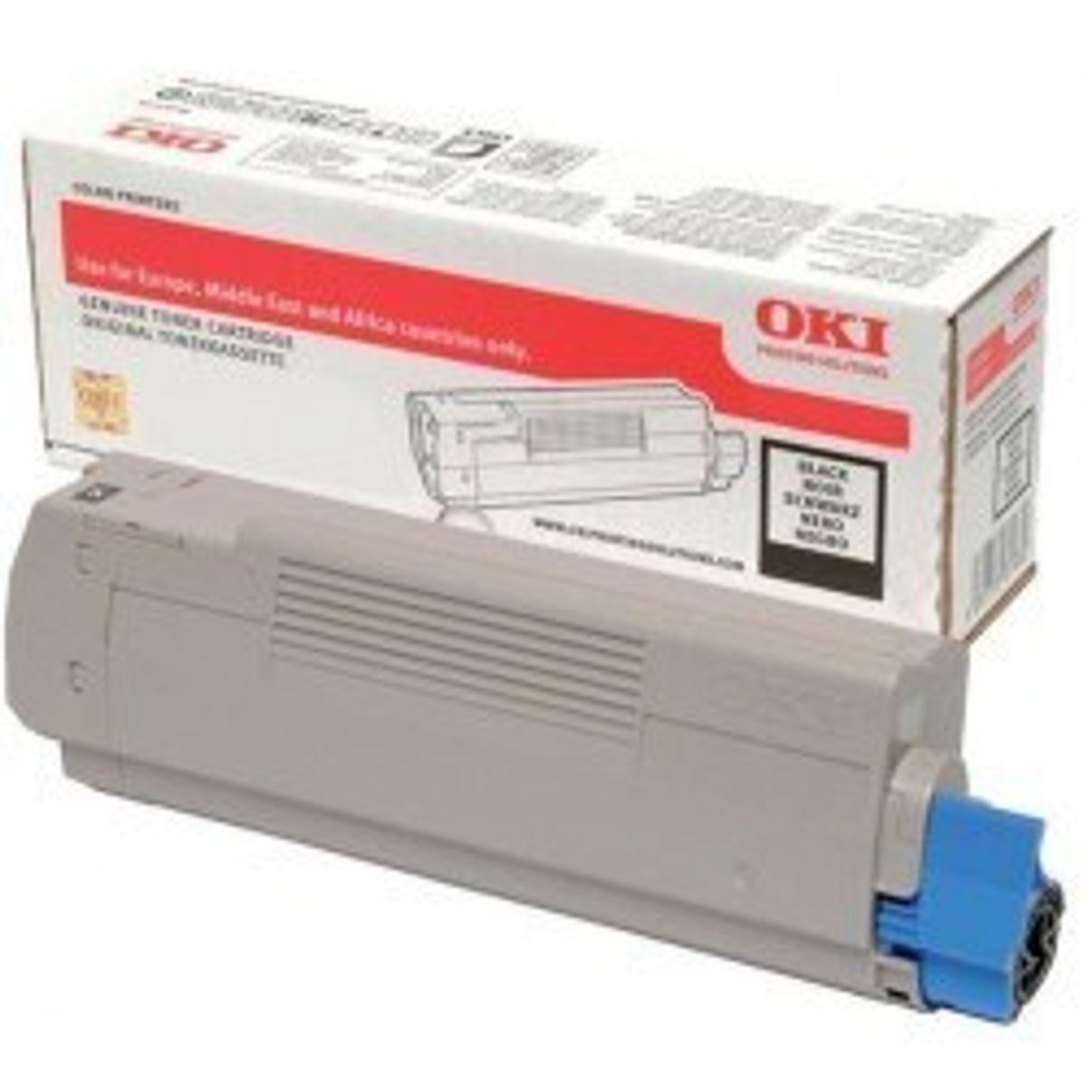 Sort lasertoner C612 - OKI - 8.000 sider