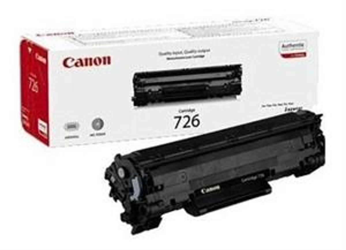 Sort lasertoner - Canon 726 -