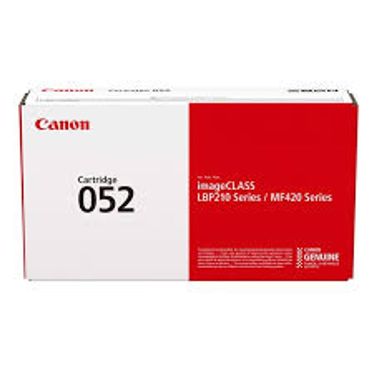 Sort lasertoner CRG-052 - Canon - 3.100 sider.