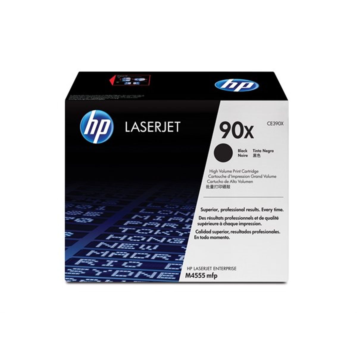 Sort lasertoner - HP 90X - 24.000 sider