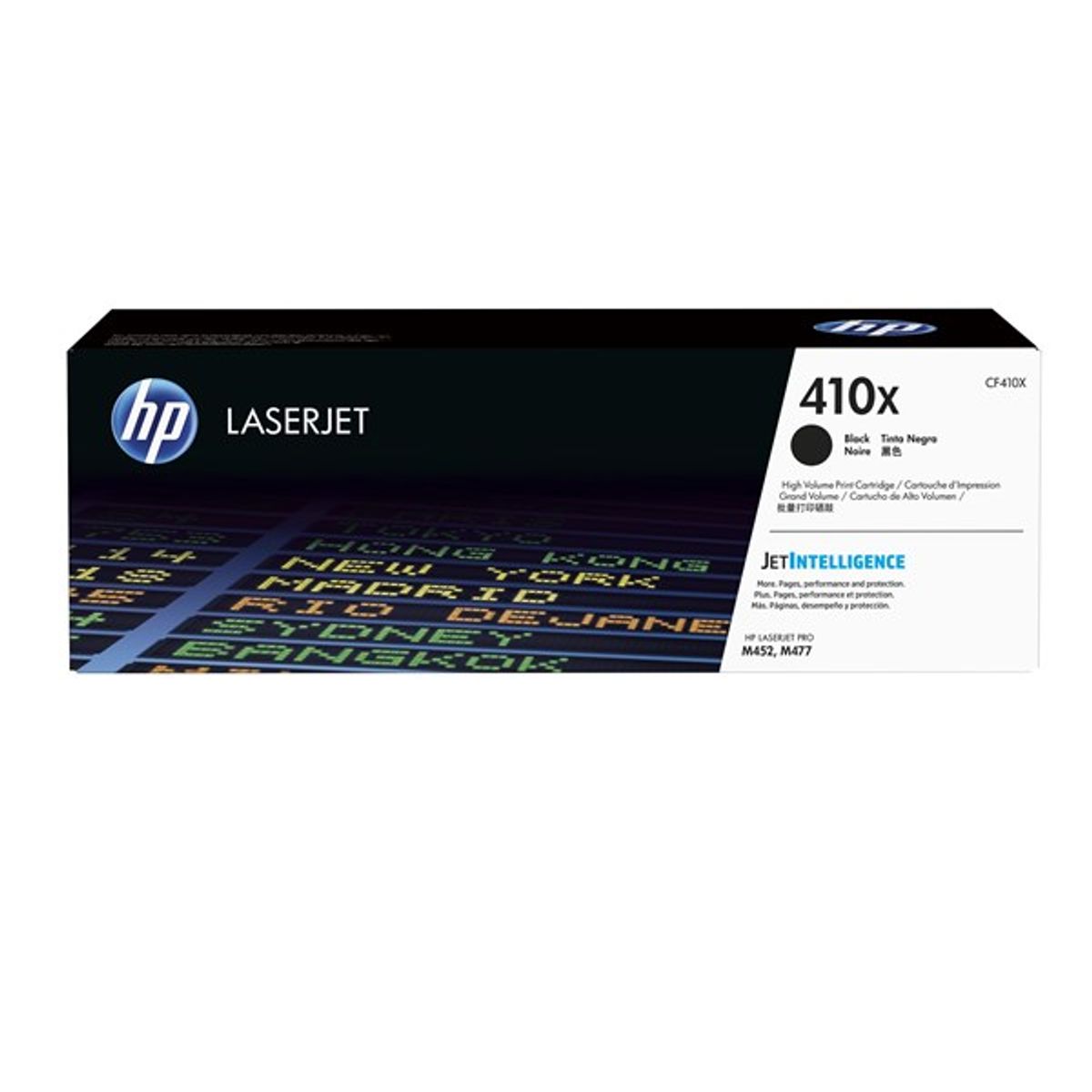 Sort lasertoner - HP CF410X - 6.500 sider