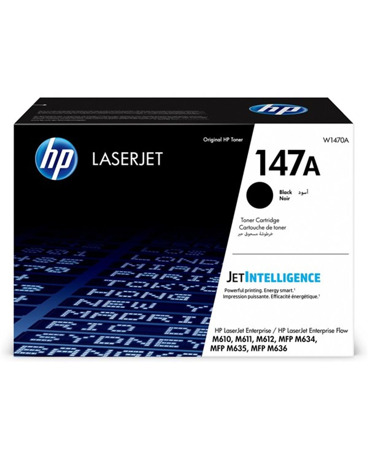 Sort lasertoner - HP nr.147A - 10.500 sider