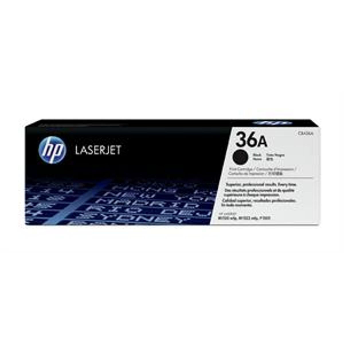 Sort lasertoner - HP nr.36 A - 2.000 sider