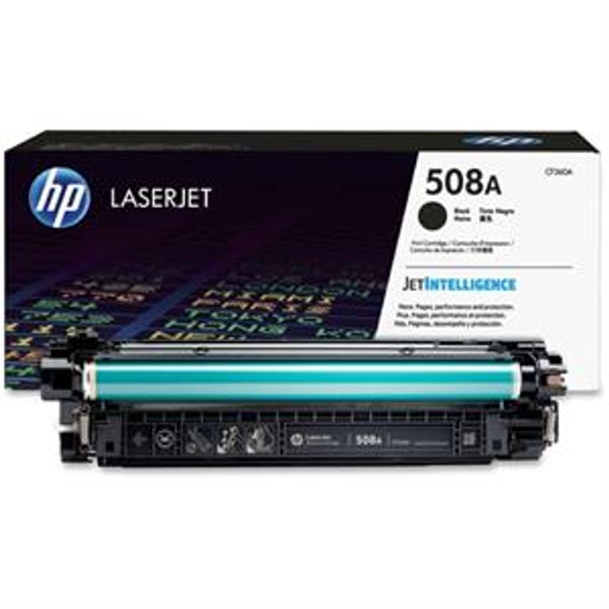 Sort lasertoner - HP nr.508A - 6.000 sider