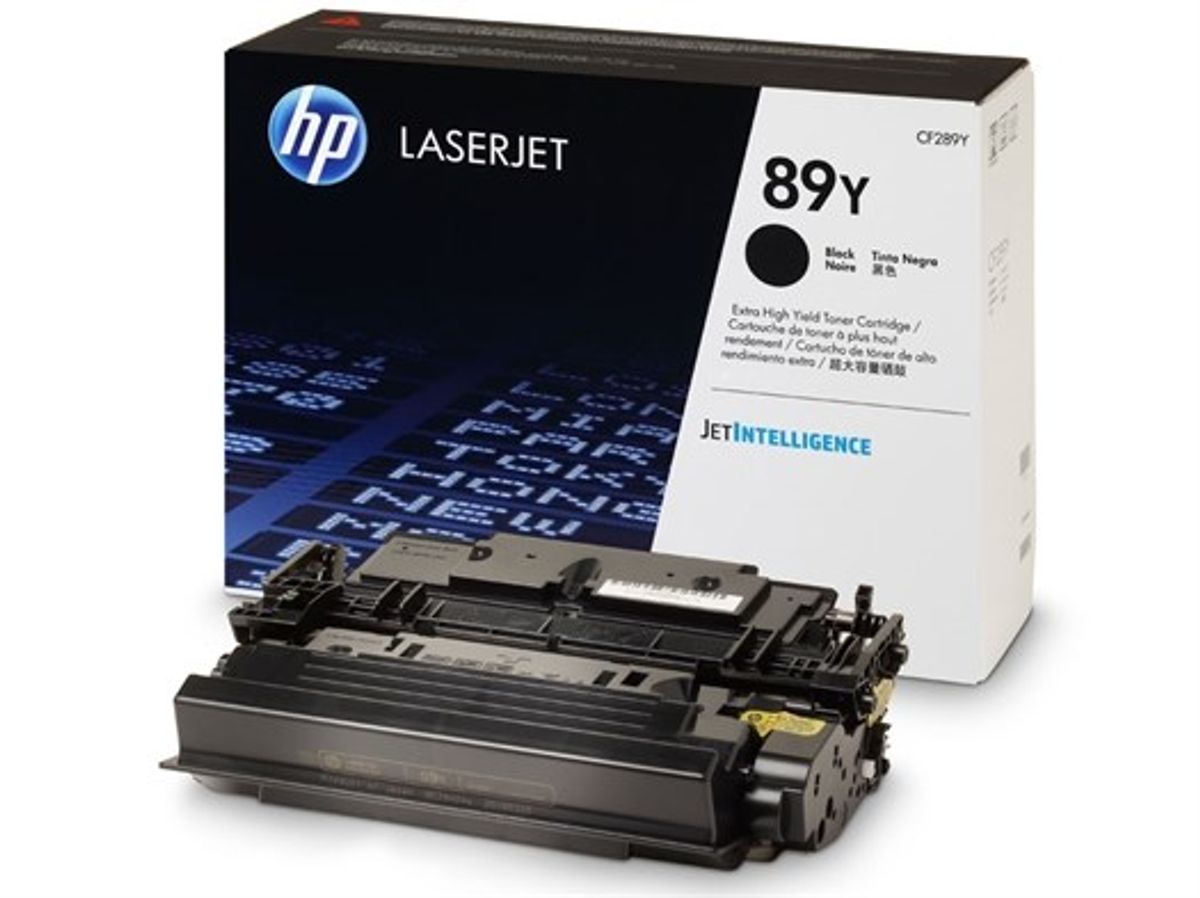 Sort lasertoner - HP nr.89Y - 20.000 sider