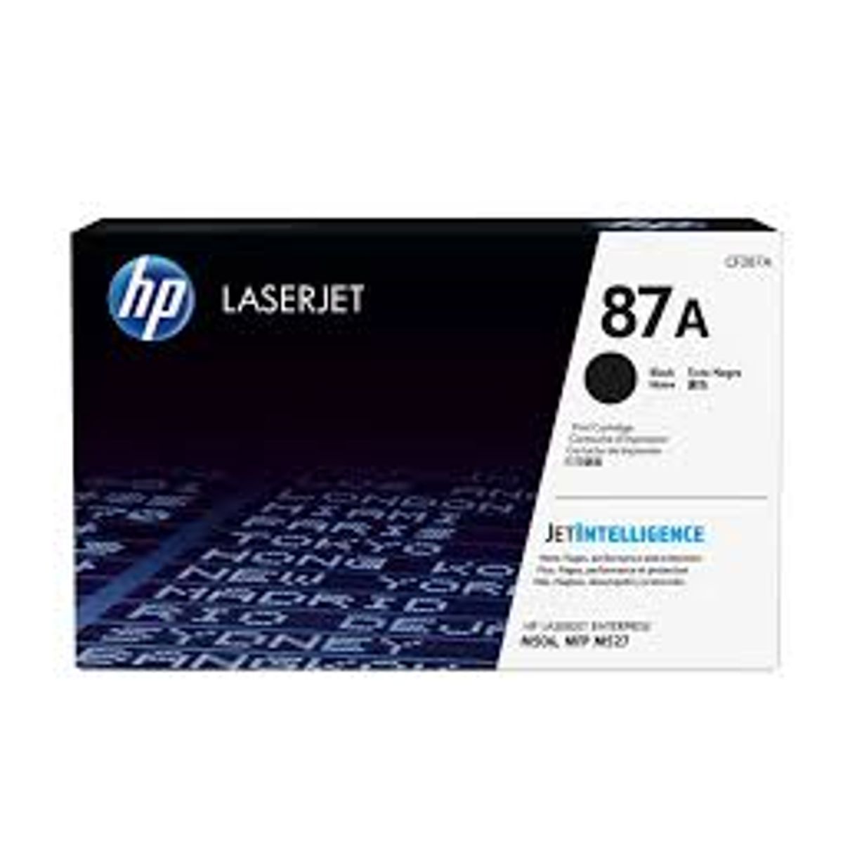 Sort lasertoner - HP nr. CF287A - 9.000 sider