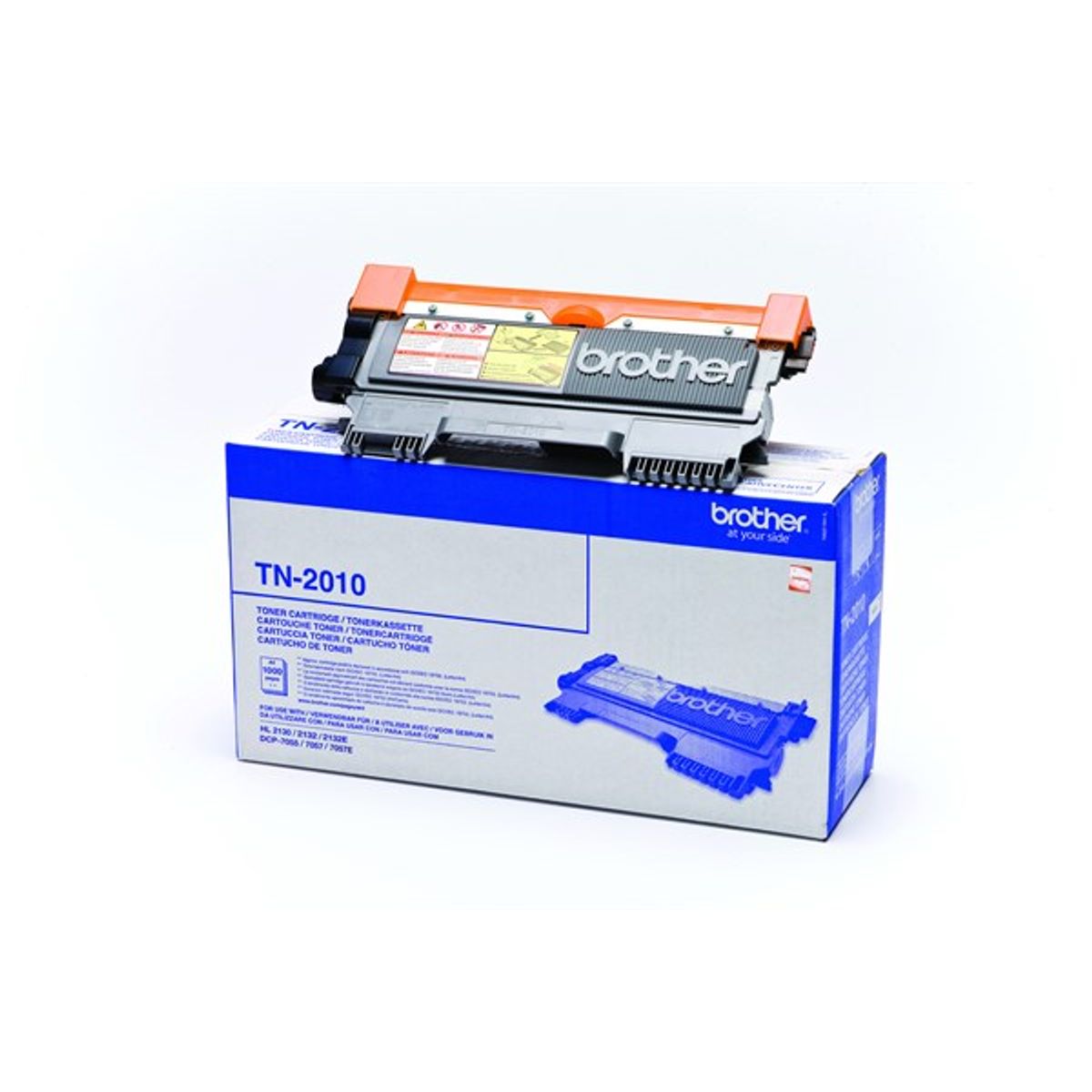 Sort lasertoner TN-2010 - Brother - 1.000 sider.