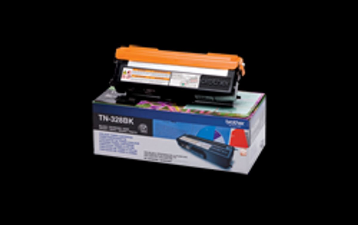 Sort lasertoner TN-328BK - Brother - 6.000 sider