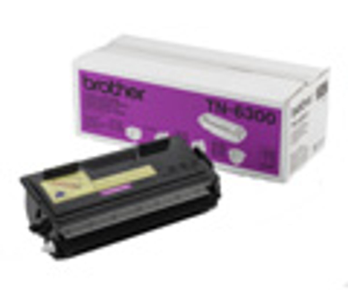 Sort lasertoner TN-6300 - Brother - 3.000 sider.