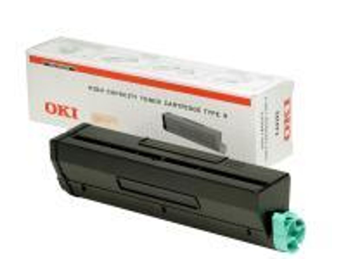 Sort lasertoner Type 9 - OKI - 6.000 sider.