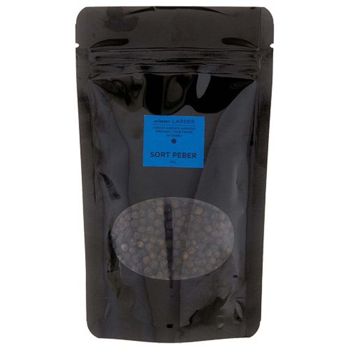 Sort Peber hel refill Økologisk - 100 gram - Mill & Mortar