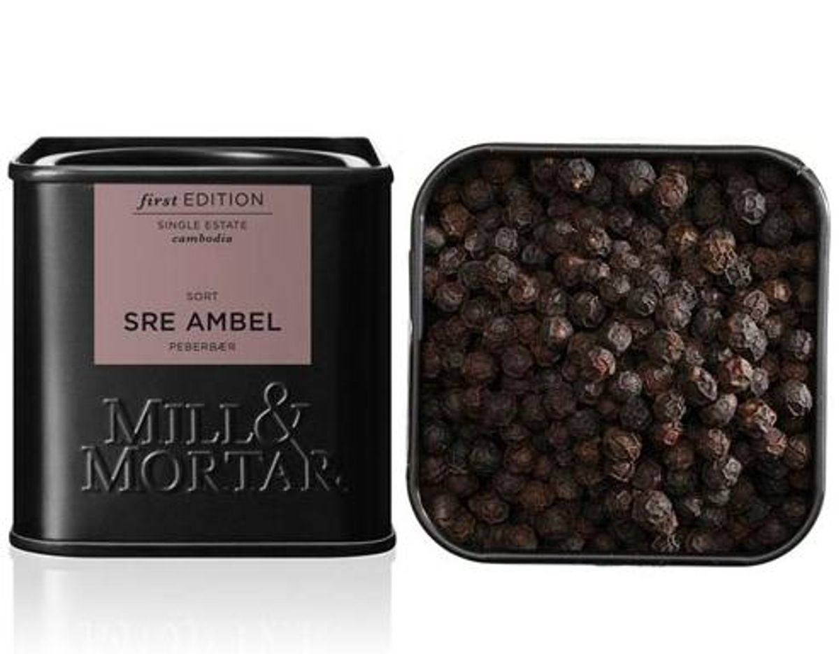 Sort peber Sre Ambel, 50g.