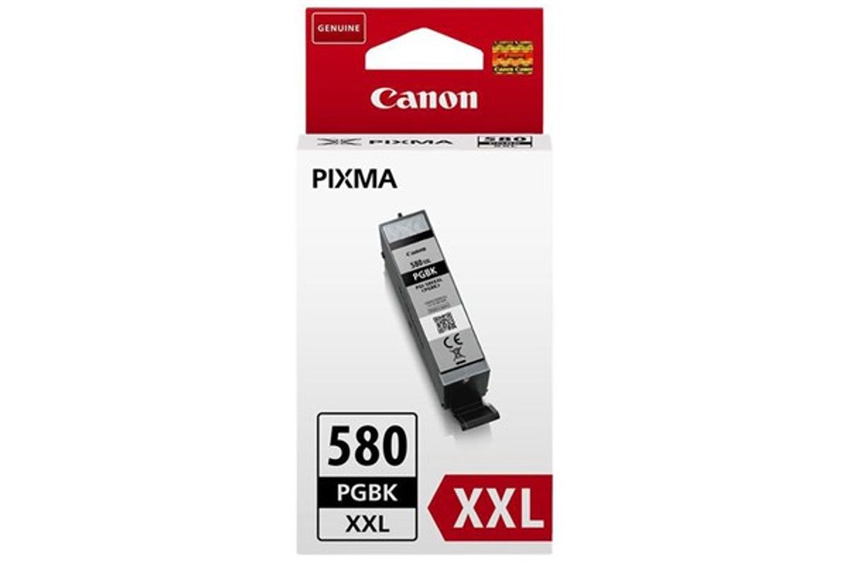 Sort pigmenteret blækpatron 580XXLPGBK - Canon - 25,7ml