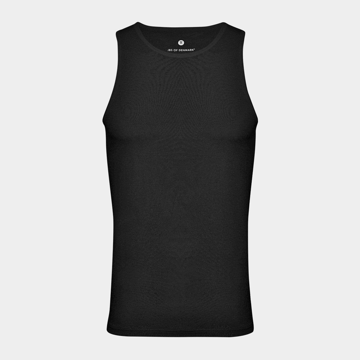 Sort tank top i bambus til herre fra JBS of Denmark, L