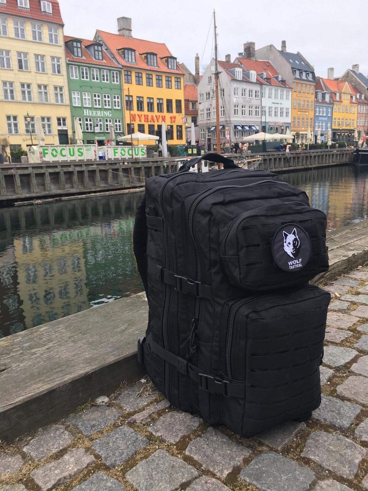 SORT TEENAGER RYGSÆK | US ASSAULT PACK LARGE LASER CUT SORT - MIL-TEC