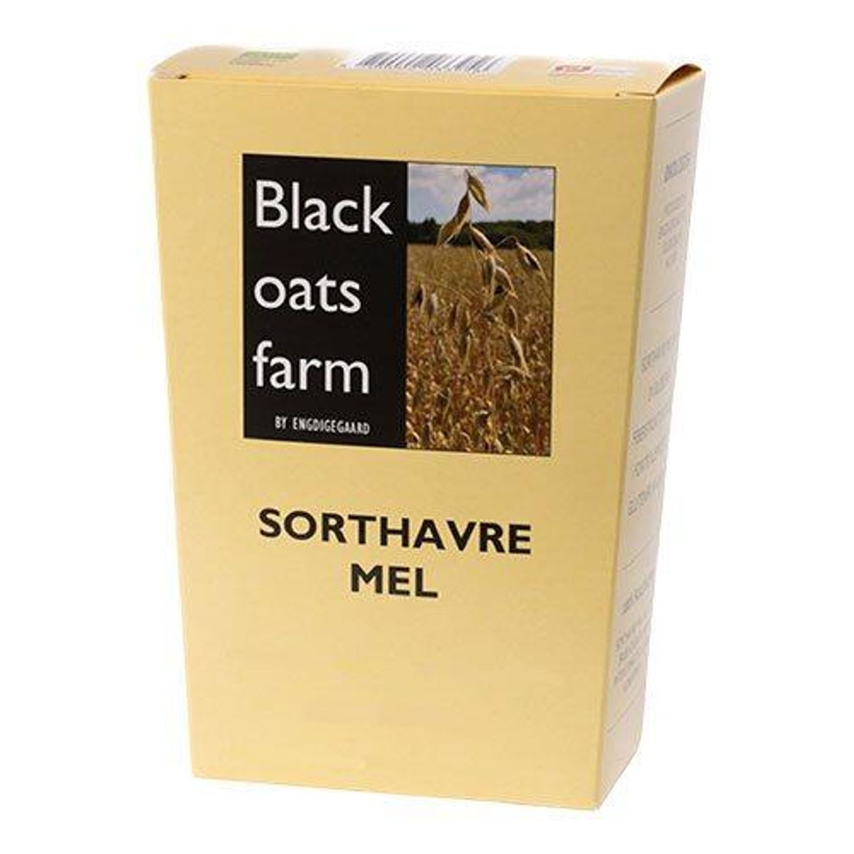 Sorthavre mel Økologisk - 450 gram