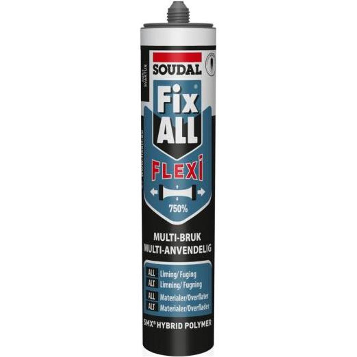 Soudal Fix ALL ® - MS Polymer Fix ALL ® Flexi 290ml Hvid