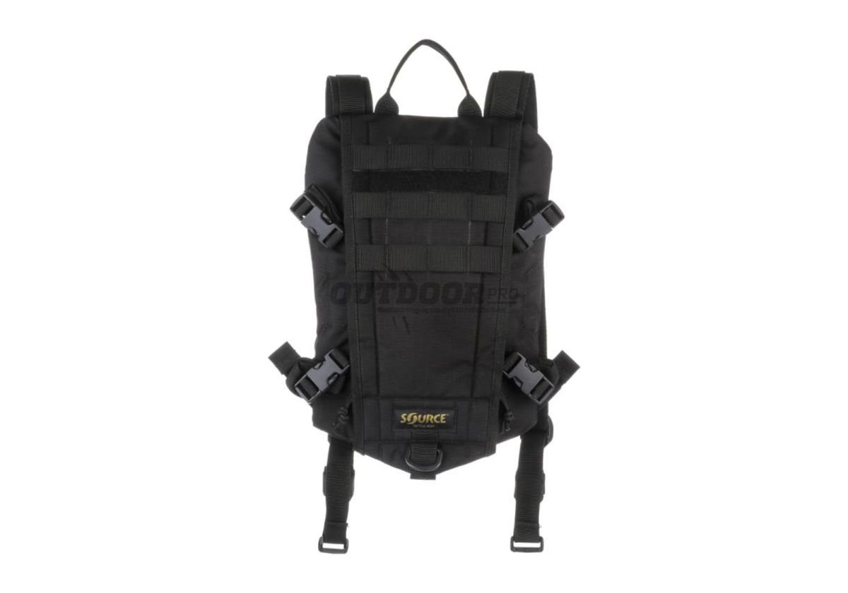 Source Rider 3L Low Profile Hydration Pack Black