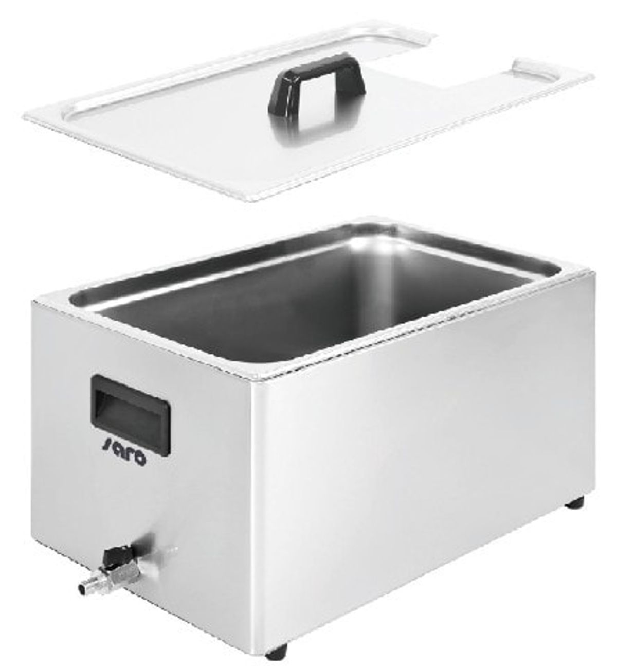 Sousvide tank, rustfri stål, 1/1GN SARO