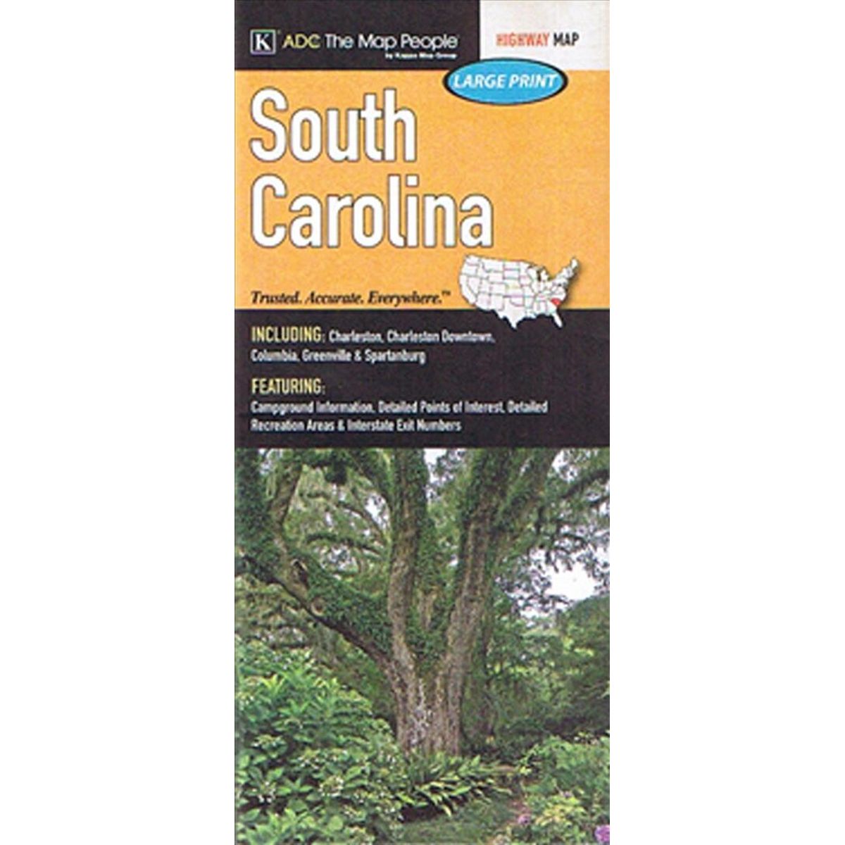 South Carolina - Kappamap - English Book