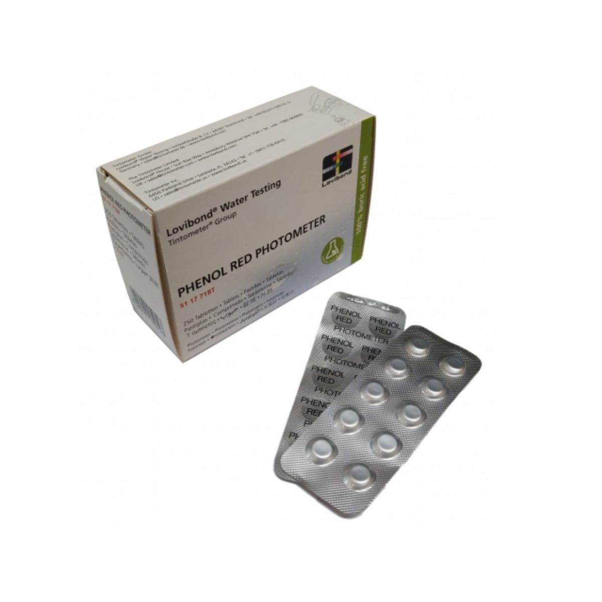 SpaCare PHenol Red Rapid testtabletter