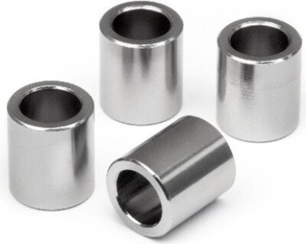 Spacer 8x12x14mm (gunmetal/4pcs) - Hp113002 - Hpi Racing