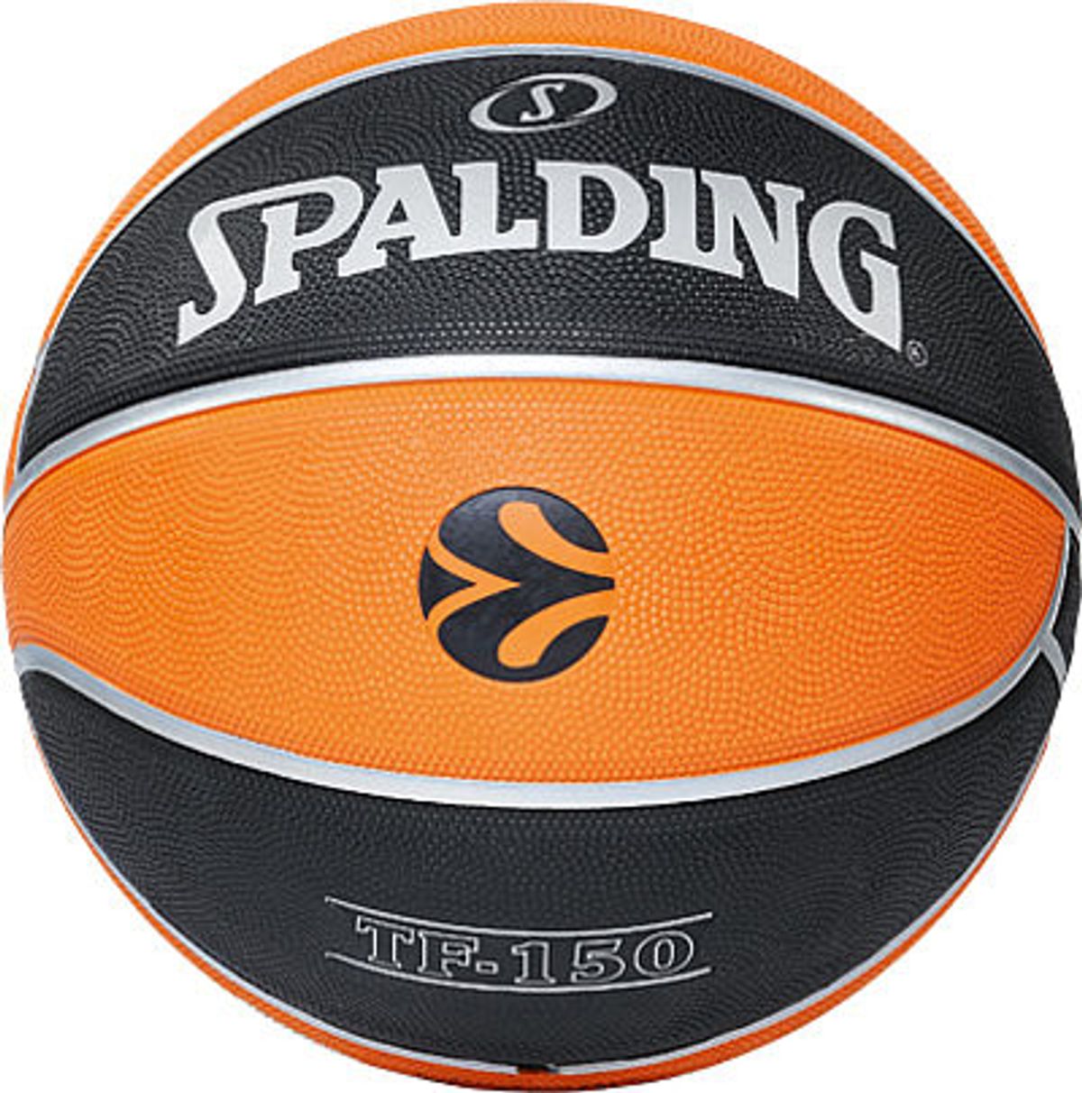 Spalding TF-150 Euroleague - Junior Outdoor basketbold - str. 5 - HURTIG LEVERING