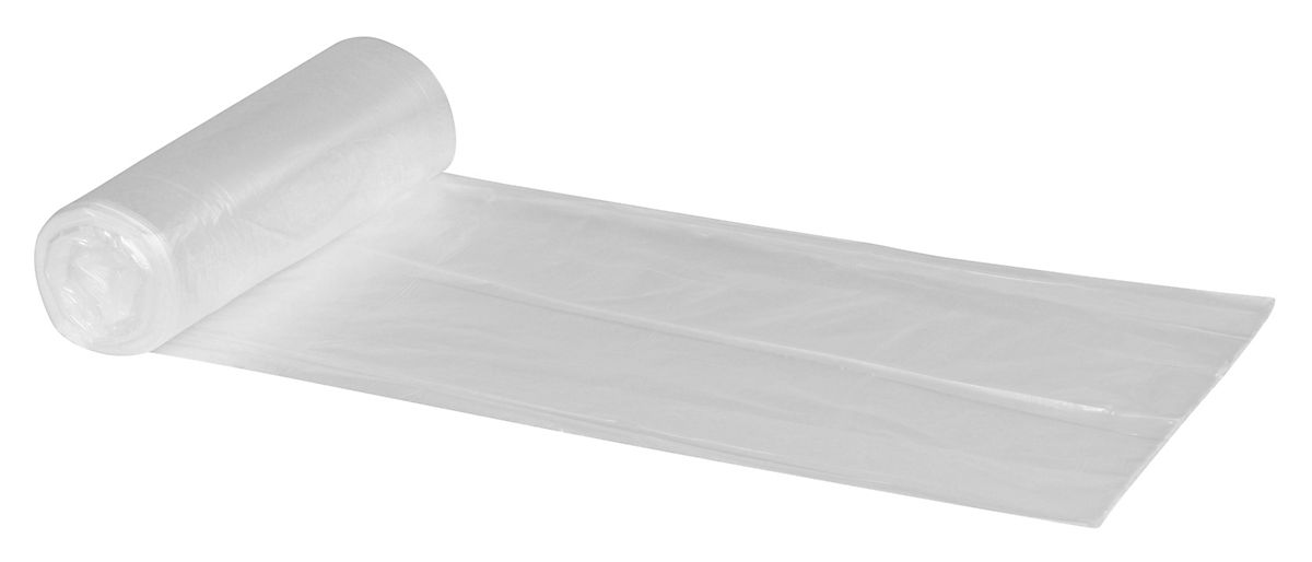 Spandepose klar 45L HDPE/virgin, 60x70cm, til trådstativ 2545 - rulle a 50stk