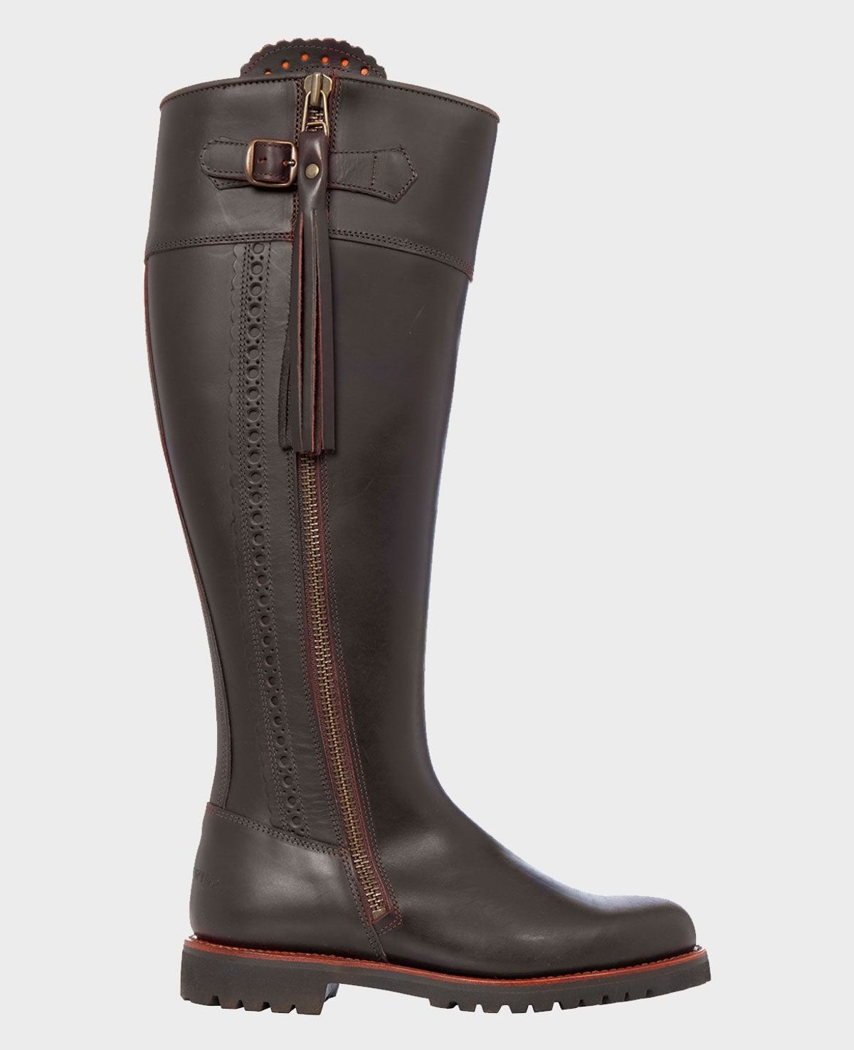 Spanish Boots støvle wider fit, brun læder - 36