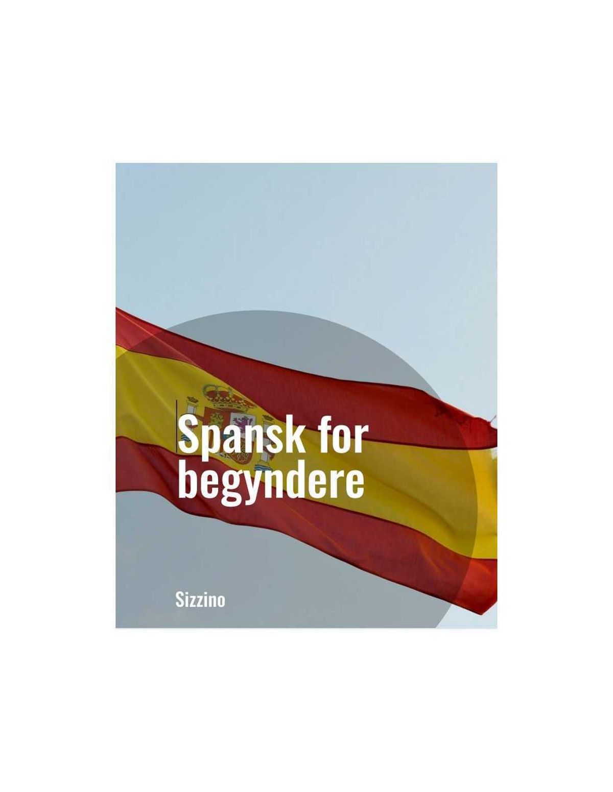 Spansk for begyndere (lydbog)