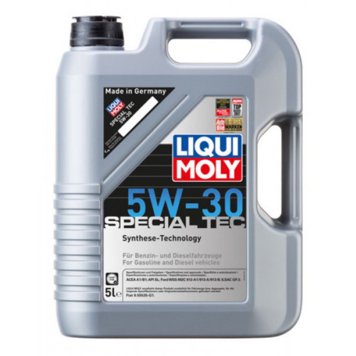 Special Tec 5w30 motorolie til Ford fra Liqui Moly i 5l dunk