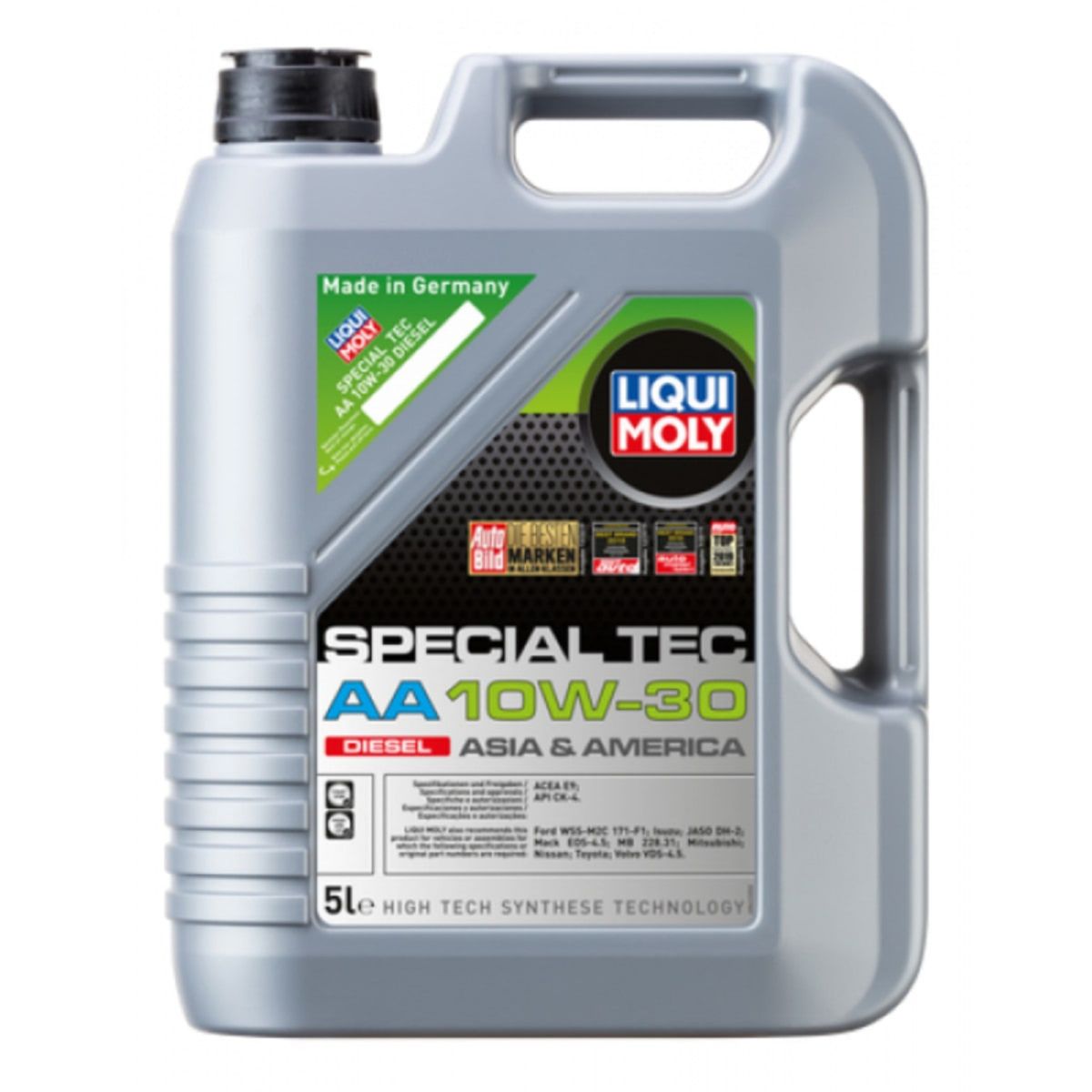 Special Tec AA 10W30 Motorolie fra Liqui Moly, i 5l dunk