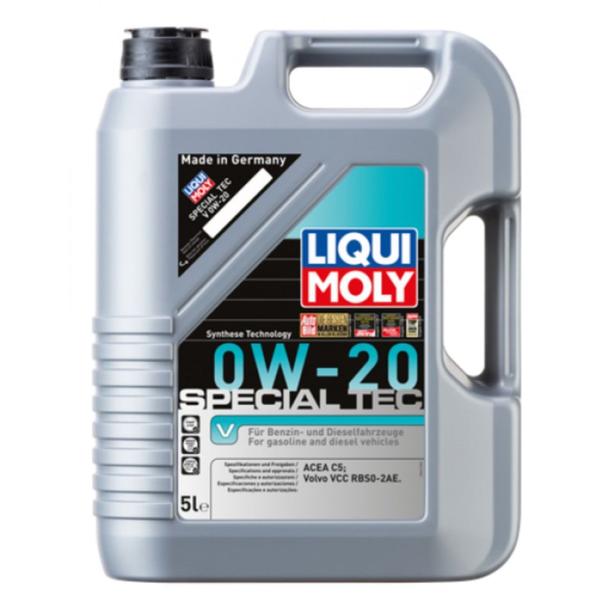 Special Tec V 0W20 Motorolie fra Liqui Moly, i 5l dunk