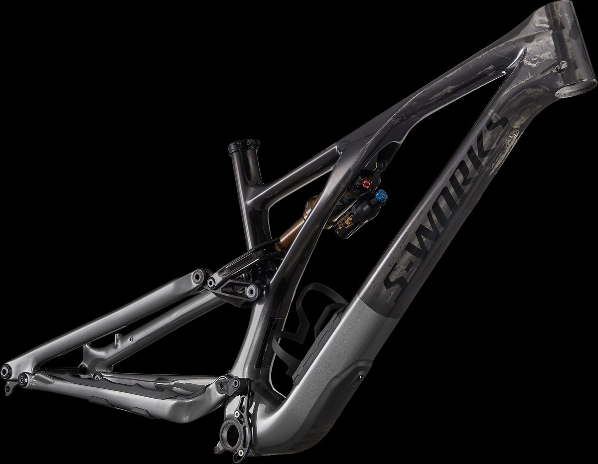 Specialized S-Works Stumpjumper EVO Frameset 2022 - Sort/Grå