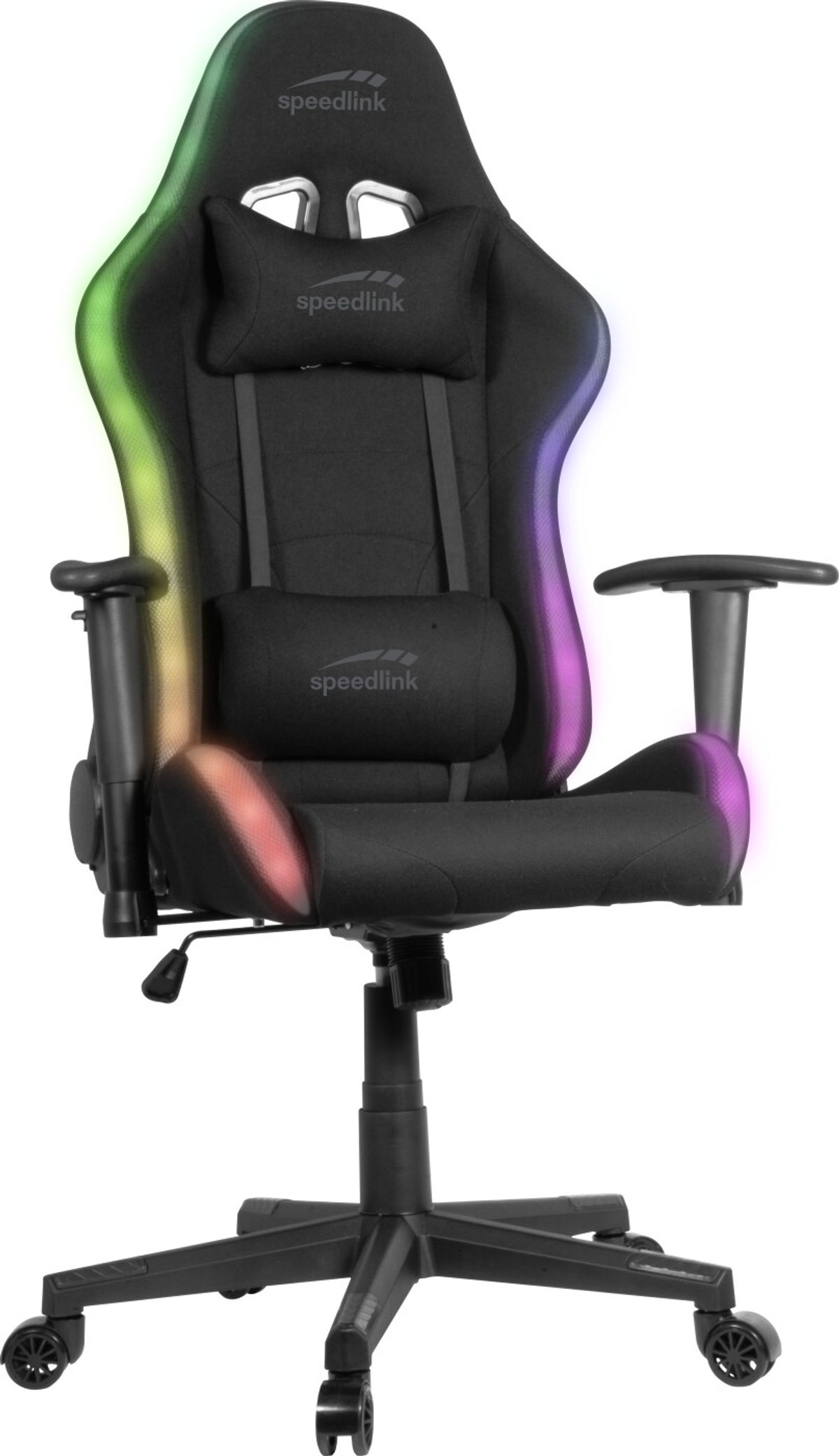 Speedlink - Regys Rgb Gaming Chair, Black Fabric