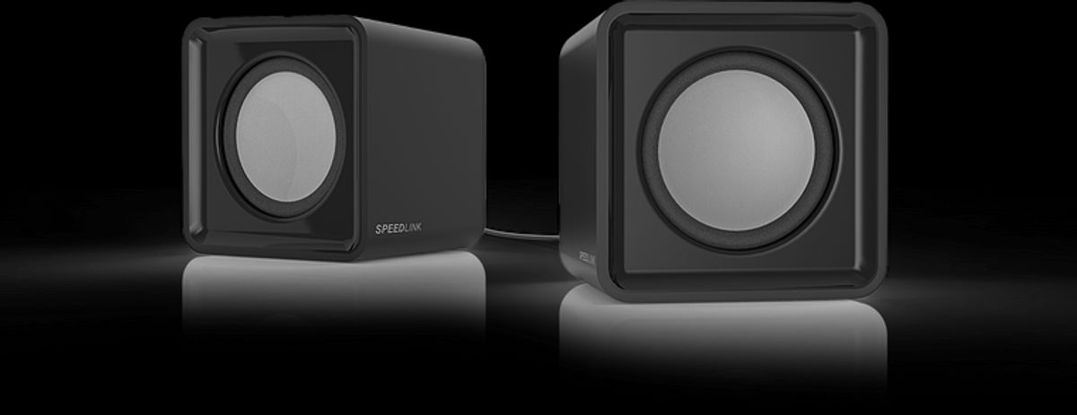 SpeedLink - TWOXO Stereo Speakers, black