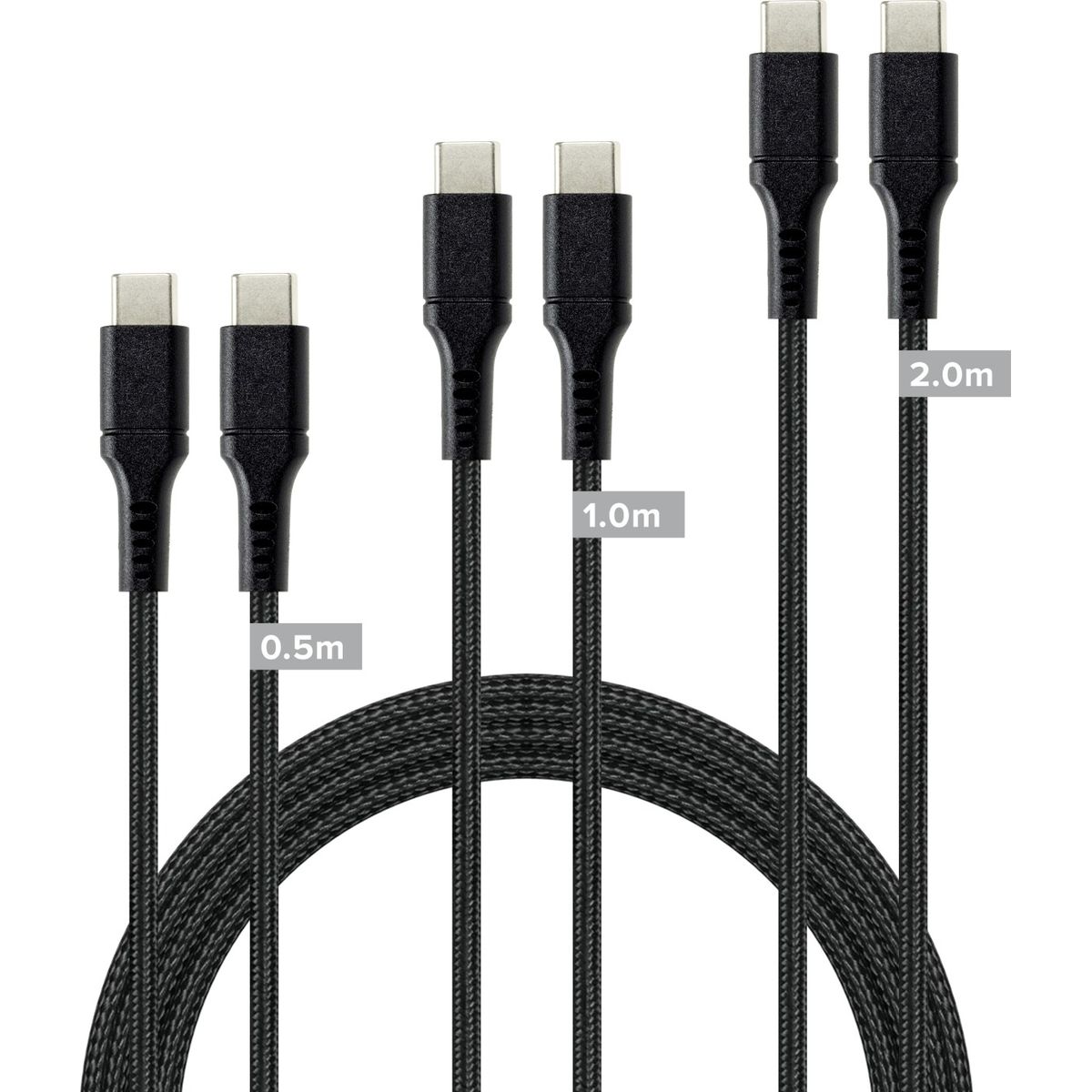 Speedlink - Usb-c To Usb-c Cable Set, Black