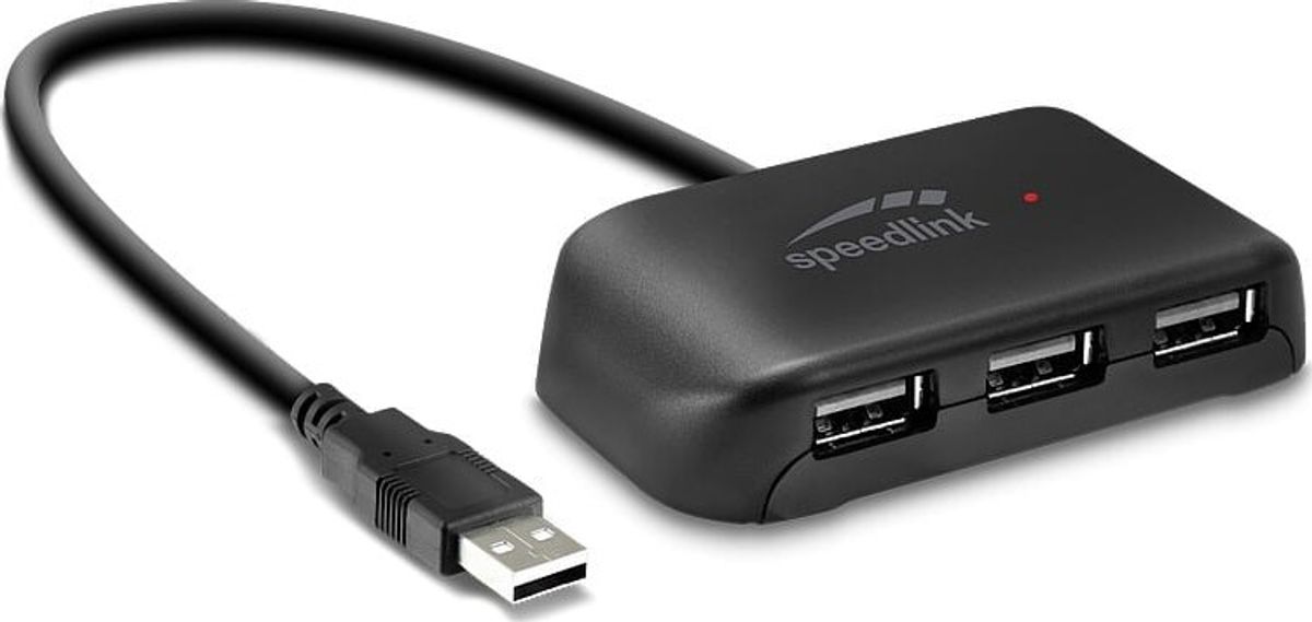 Speedlink - Usb Hub 4-port - Snappy Evo Sl-140004-bk