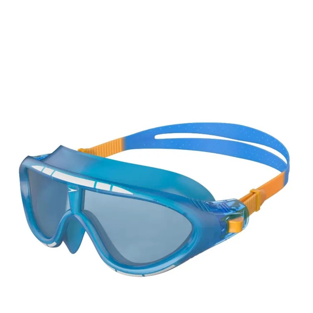 Speedo 6-14 år Biofuse Rift junior mask blå orange