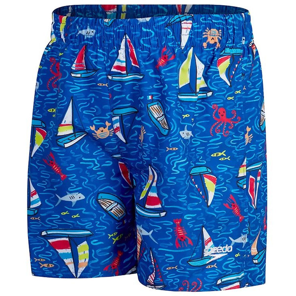 Speedo Badeshorts - Watershort - Blue/Red