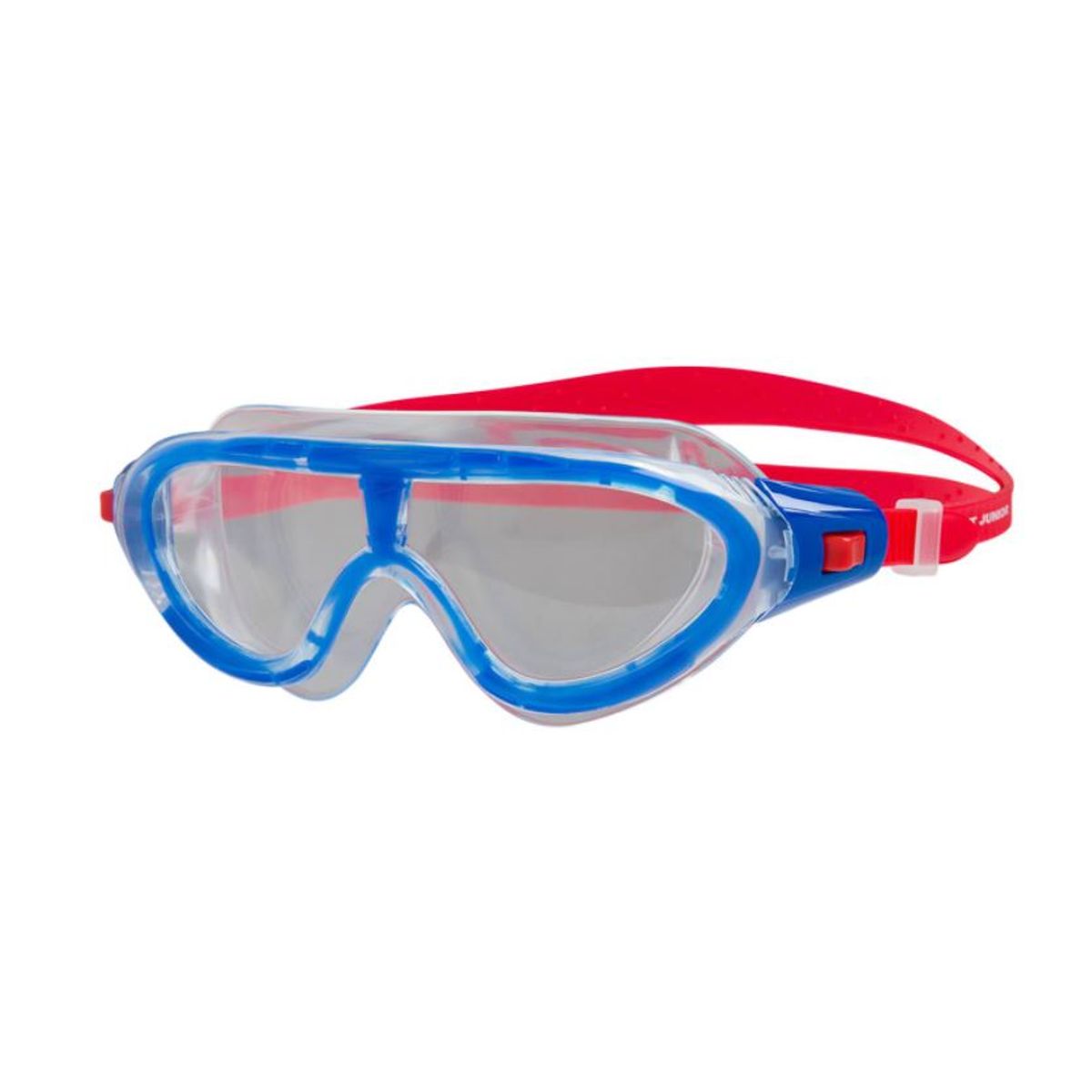 Speedo Biofuse Rift Mask svømmebrille junior rød/klar/blå