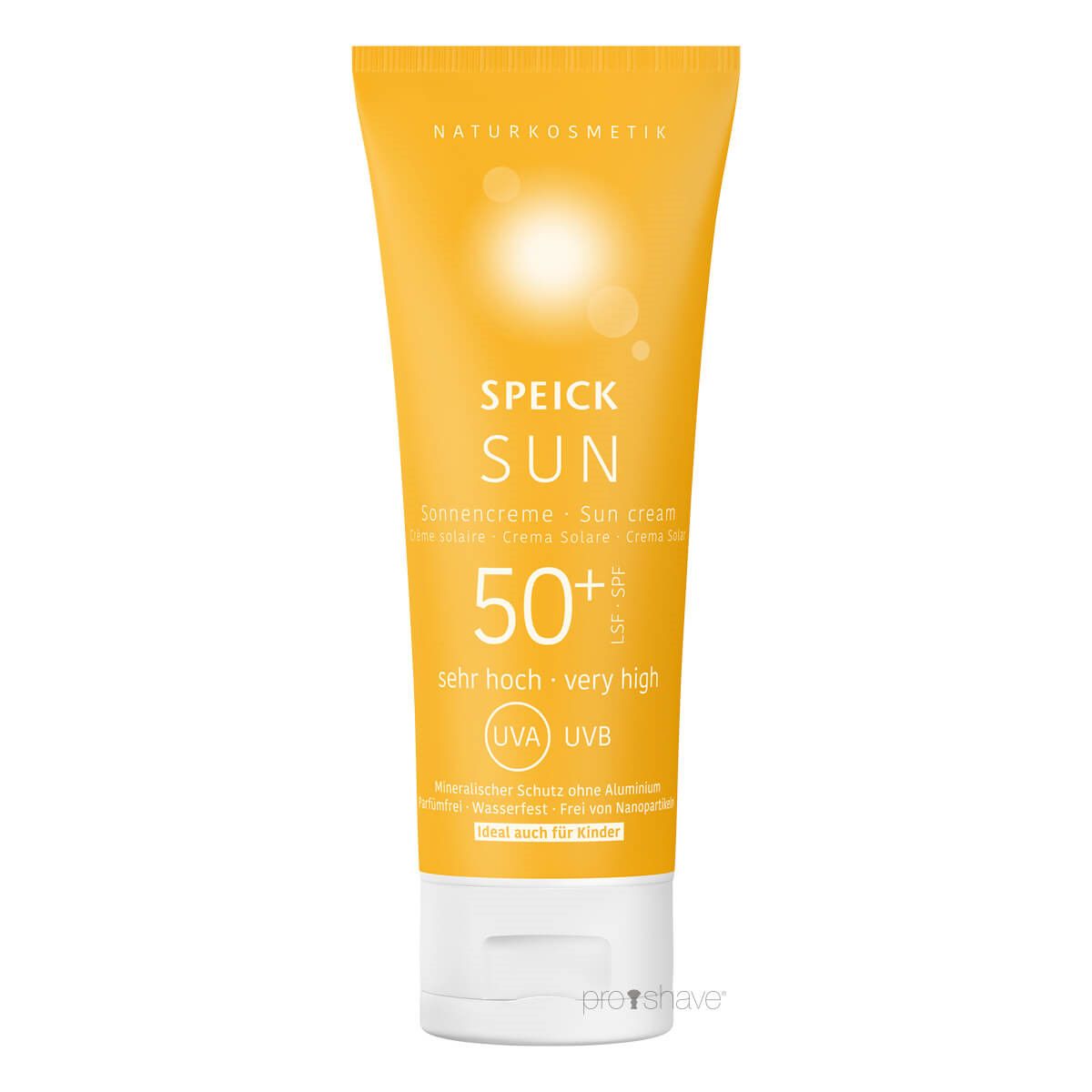 Speick Sun Cream, SPF 50+, 60 ml.