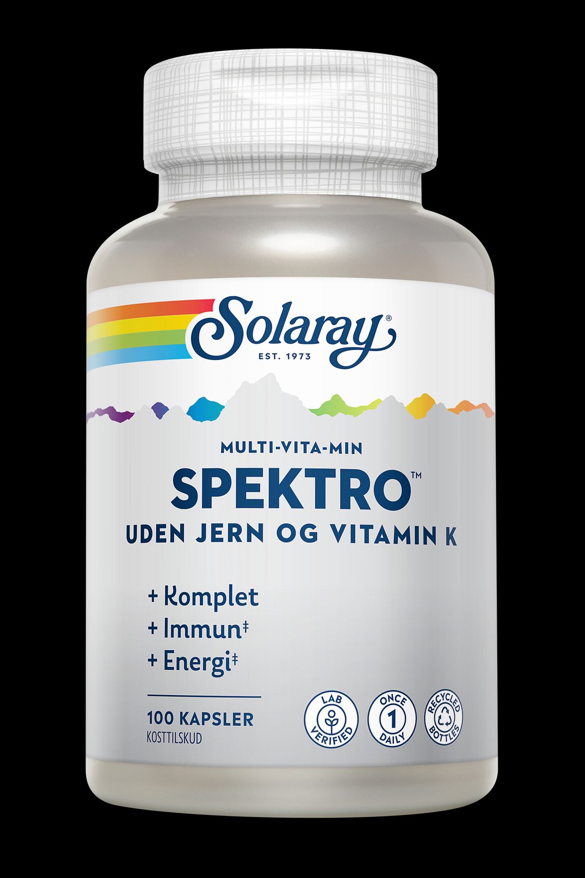 Spektro uden jern og Vitamin K - 100 kapsler