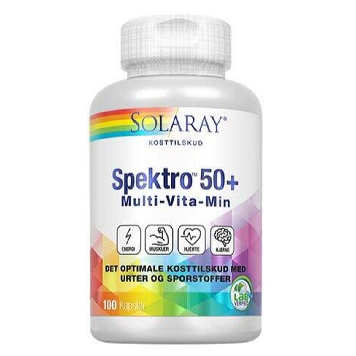 Spektro50+ Multivitamin 100 kapsler