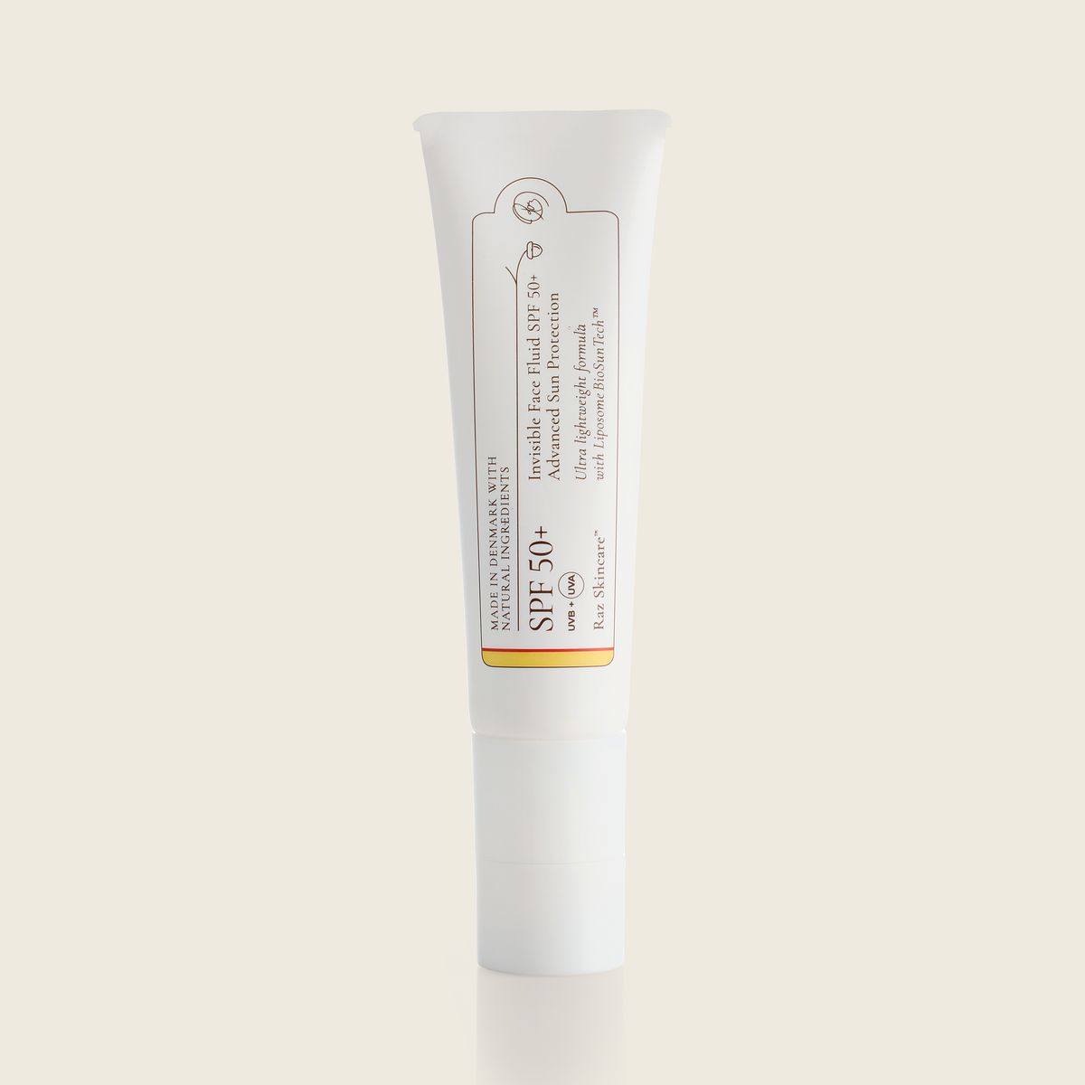 SPF 50+ Invisible Face Fluid Solcreme 50 ml